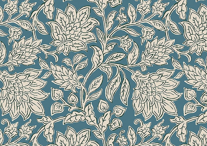 Land & Shore Rowallane, Teal - Roman Blind - Image 7